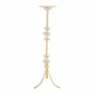 White Metal Candlestick