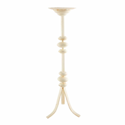 White Metal Candlestick