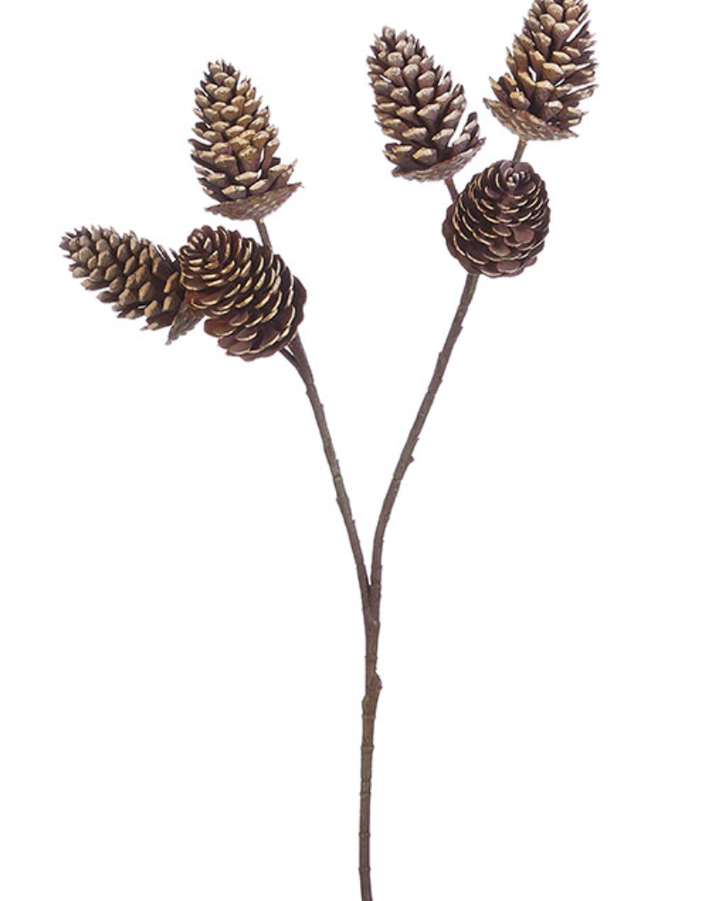 32" PINECONE SPRAY