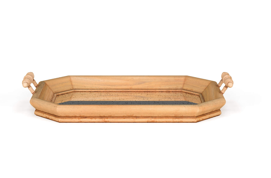 Victorian Octagonal Tray