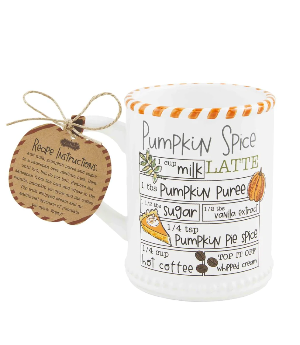 PUMPKIN SPICE LATTE RECIPE MUG