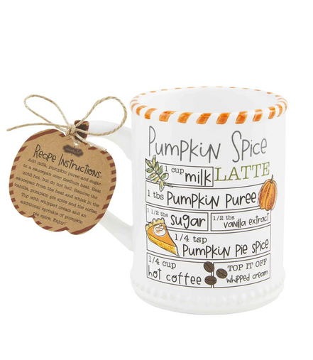PUMPKIN SPICE LATTE RECIPE MUG