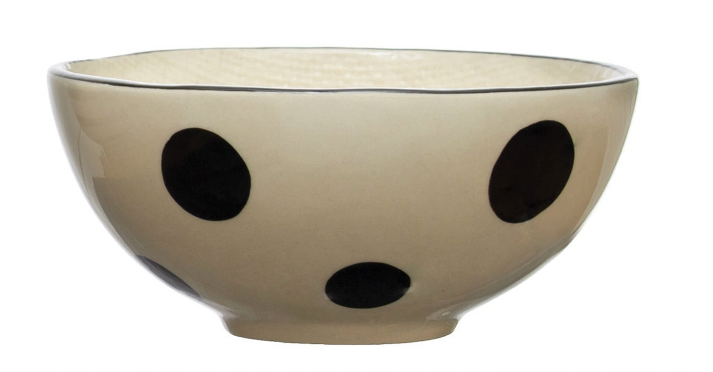 Dinnerware Hand-Painted Stoneware Bowl
