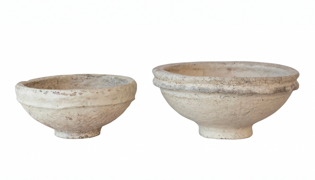 Decorative Paper Mache Bowls