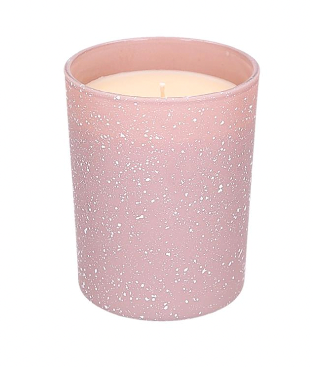Sweet Grace Pink Speckle Candle