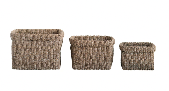 Basket-Woven Seagrass