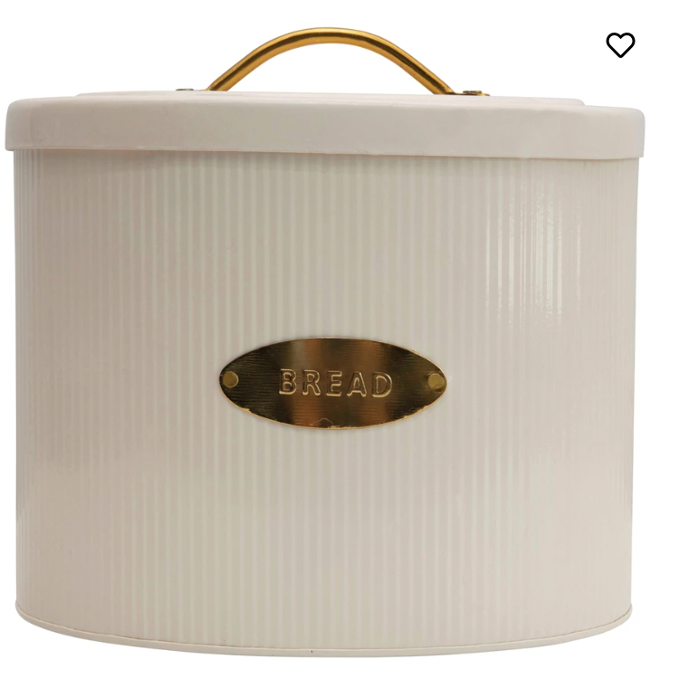 Metal Storage Bread Box with Lid