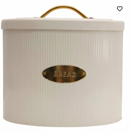 Metal Storage Bread Box with Lid