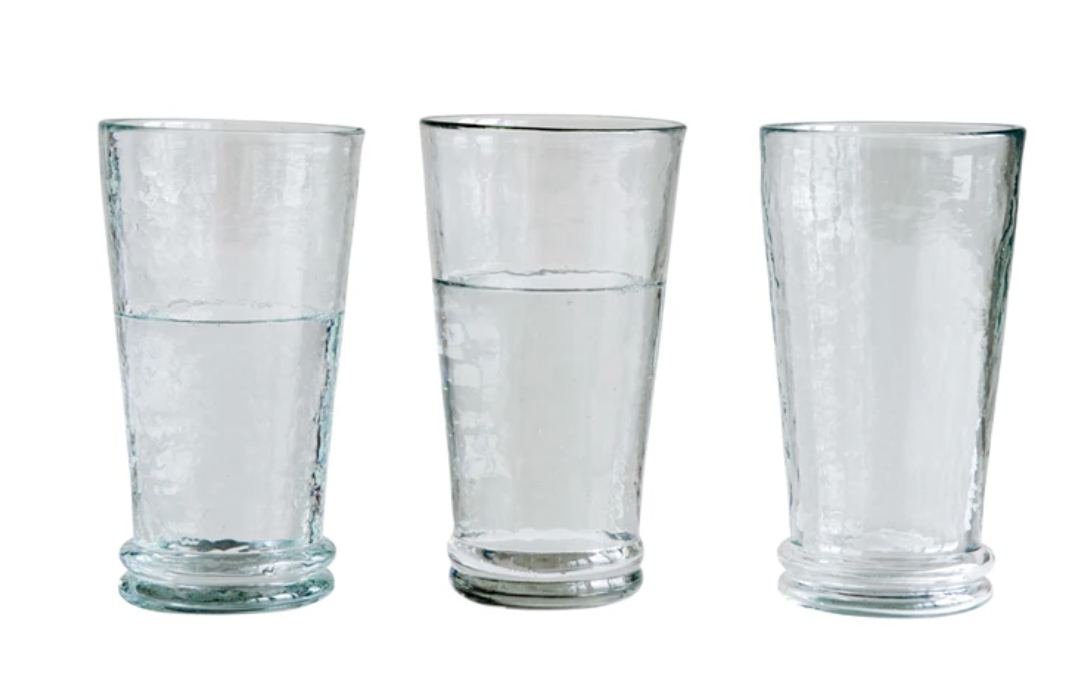 Recycled Glass Drinking Glass