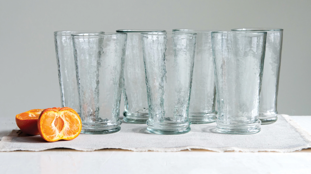 Recycled Glass Drinking Glass