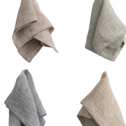 Napkin Cocktail Set of 2 Woven Linen