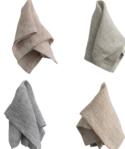 Napkin Cocktail Set of 2 Woven Linen