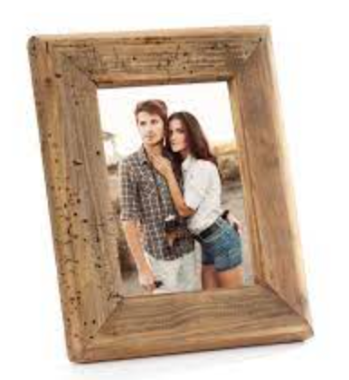 Repurposed Pine Photo Frame
