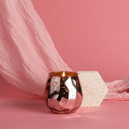 Candle Sweet Grace Metallic Pink