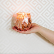 Candle Sweet Grace Metallic Pink