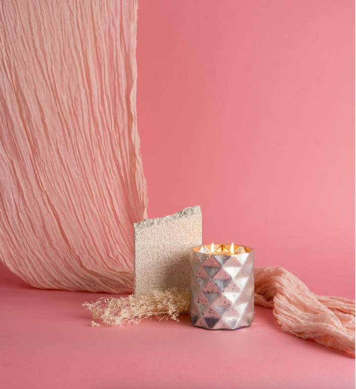 Sweet Grace Candle Diamond Checkered