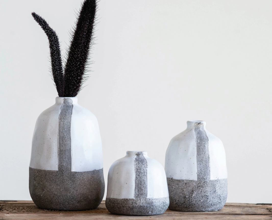 Stone Terracotta Vases