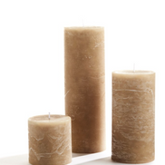 3x3 Rustic Pillar Candle