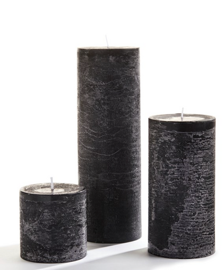 3x3 Rustic Pillar Candle