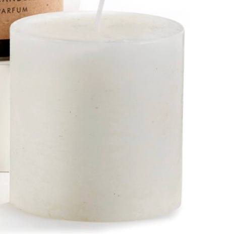 3x3 Rustic Pillar Candle