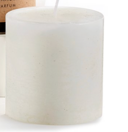 3x3 Rustic Pillar Candle