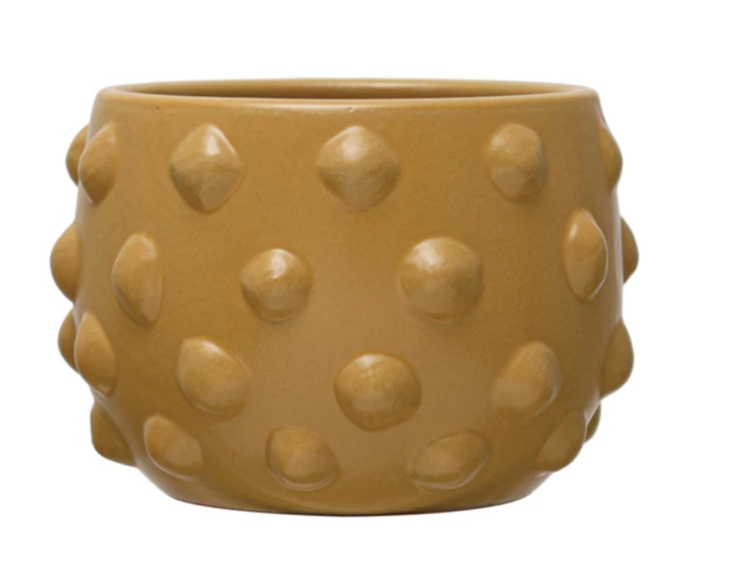 Terracotta Planter w/ Raised Dots