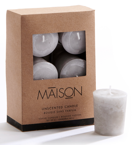 Set of 6 Votive Candles