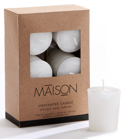 Set of 6 Votive Candles