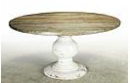 Solerno Estelle Reclaimed Wood Round Dining Table