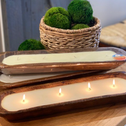 Candle Carved Bowl