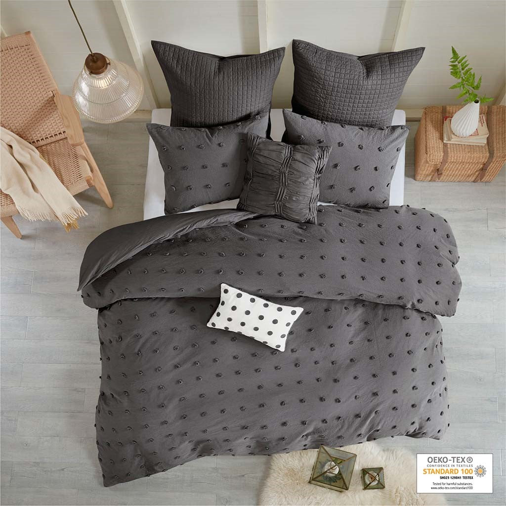 Bedding-Brooklyn Cotton Jacquard Comforter Set