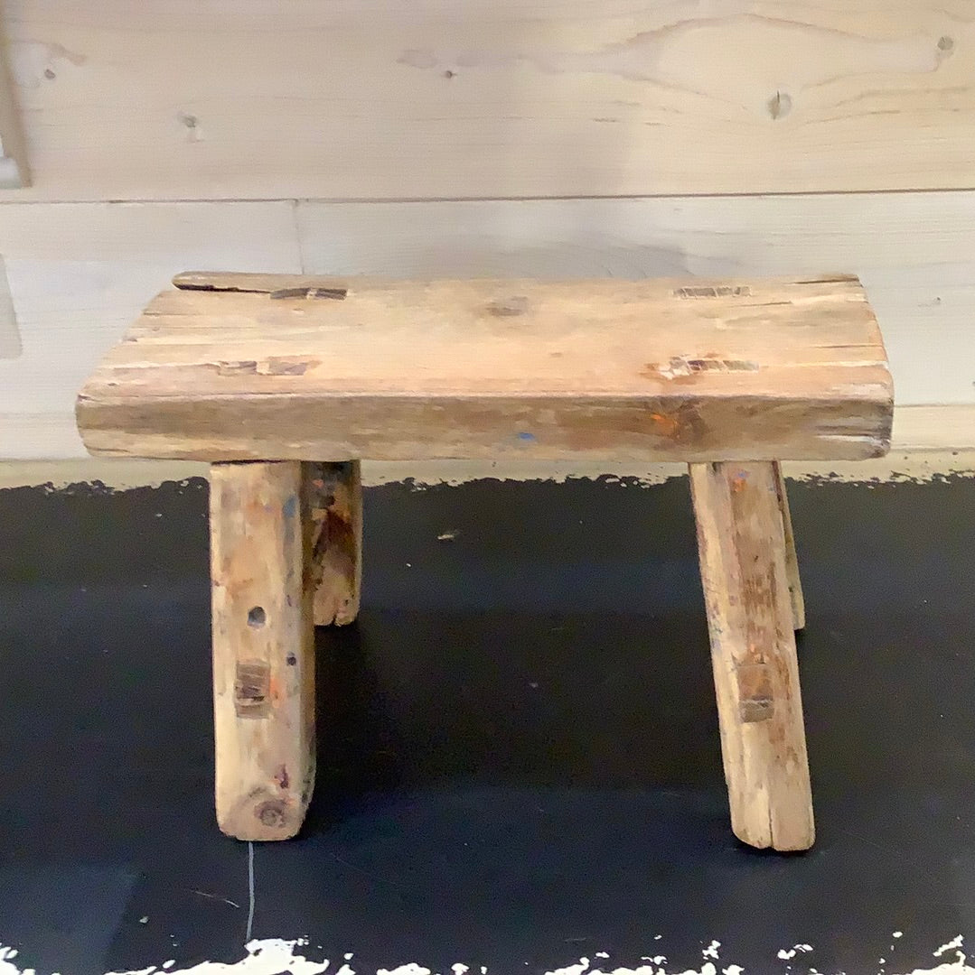 Miniature Antique Country Stool