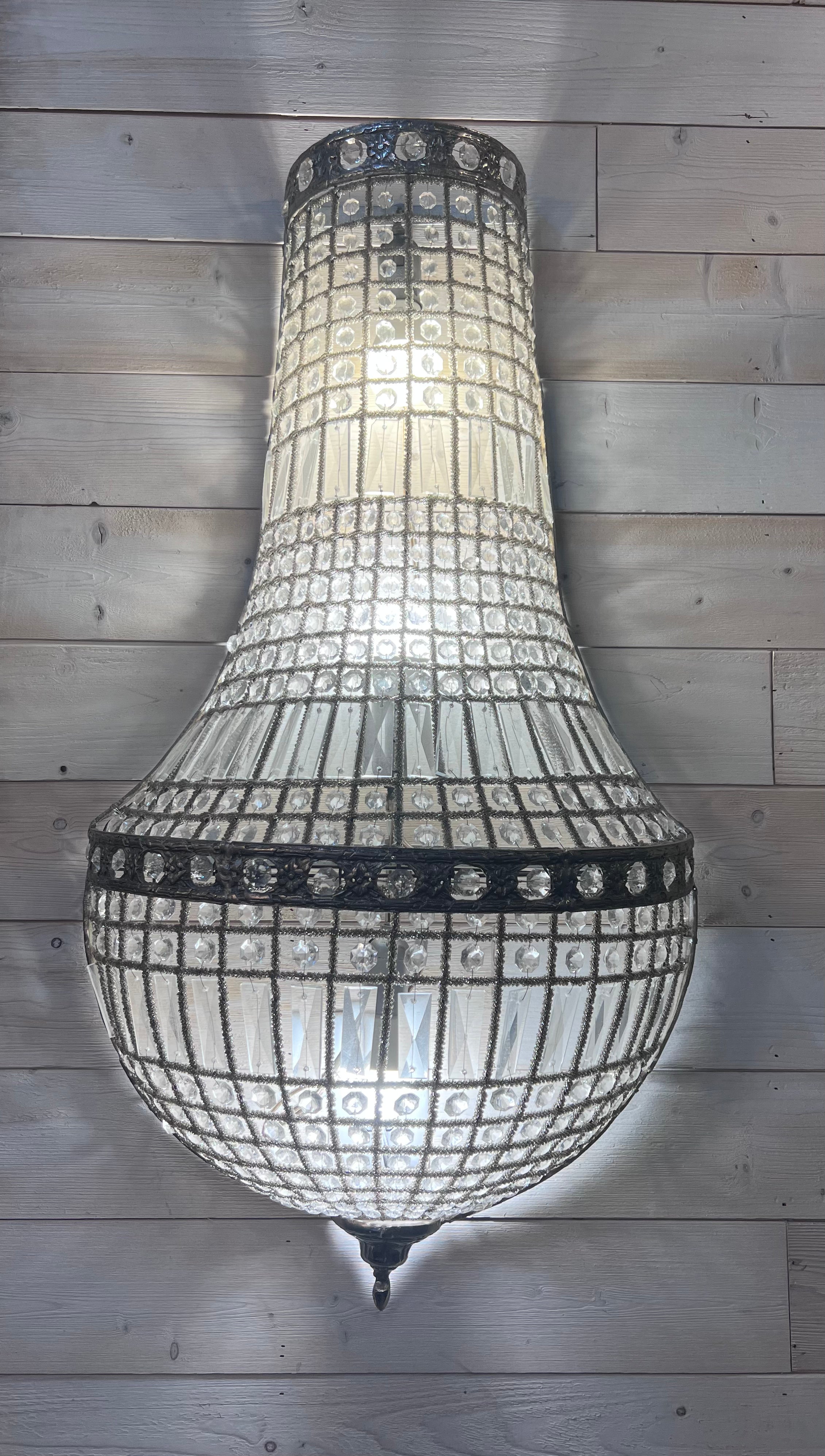 Crystal Sconce