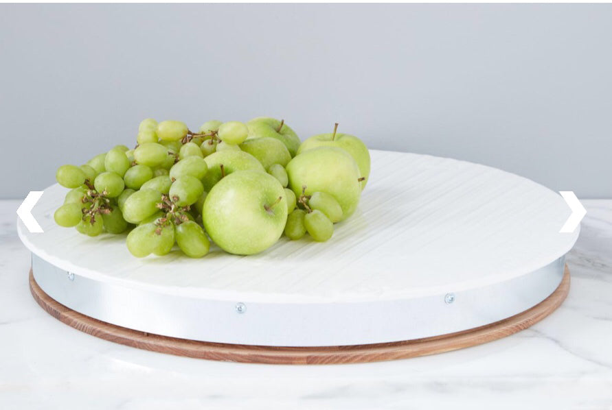 Lazy Susan Bianca White