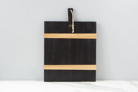 Charcuterie Board Black Rectangle Mod Medium