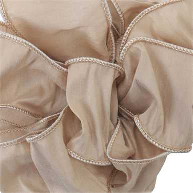 Ribbon Anisha Wired Edge Vanilla 2.5” LR