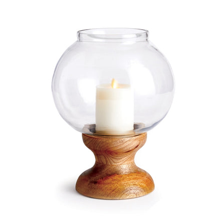 Candle Stand w/ Glass Top