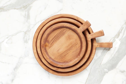Serving Tray With Handle Classic