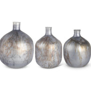 Slate Blue Antique Glaze Bottles