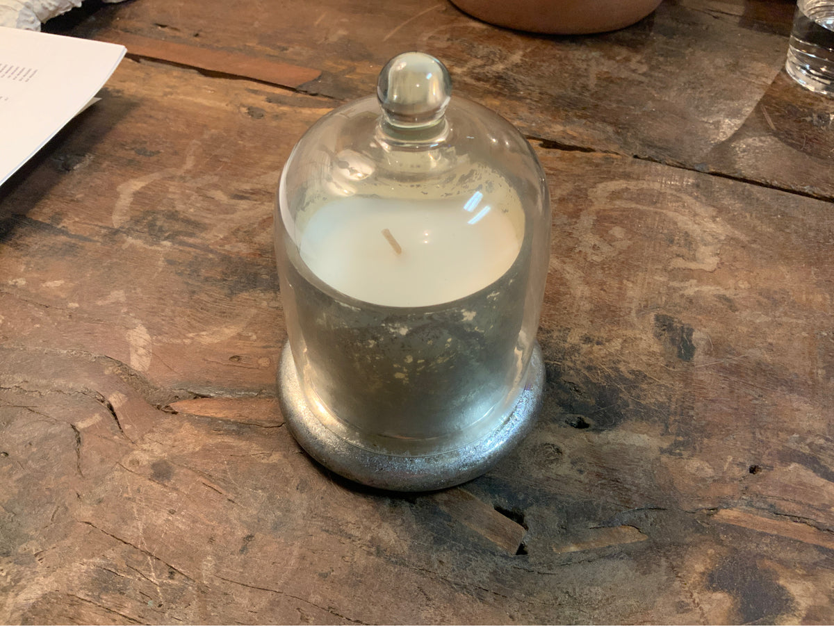 Cloche Candle Small Silver