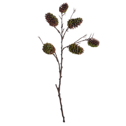 Stem 47" Mossy Pinecone Branch