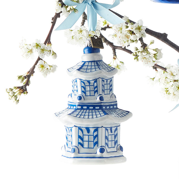 4.25" Pagoda Ornament