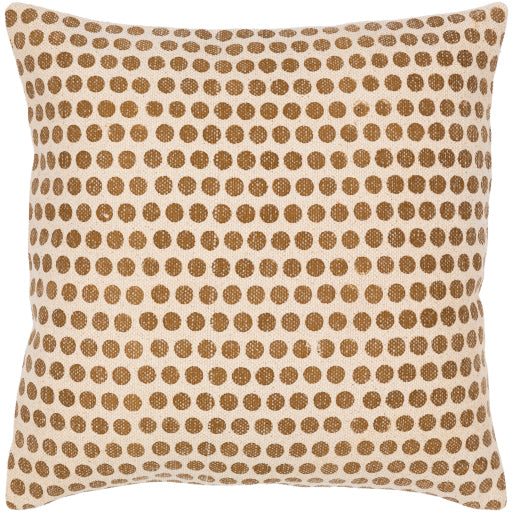 Pillow Janya Brown Circle SUR