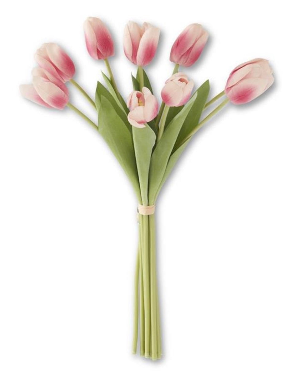 Stem 19” Mauve Real Touch Tulip Bundle