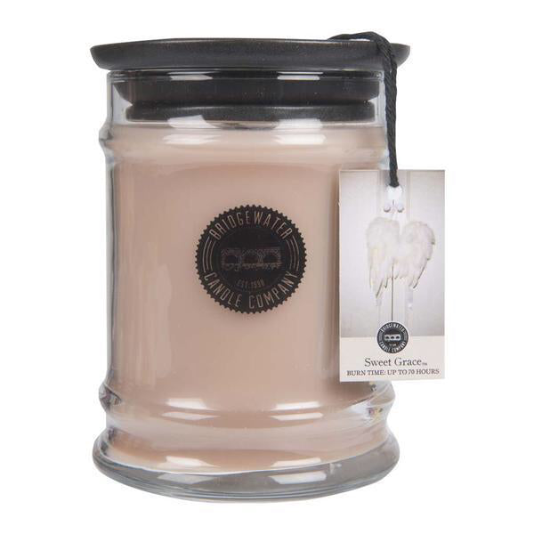 Candle Sweet Grace Small Clear Jar 8oz