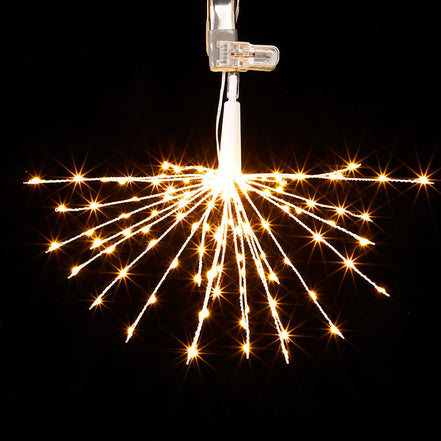 14" Starburst w/125 Warm White Lights (No Remote)