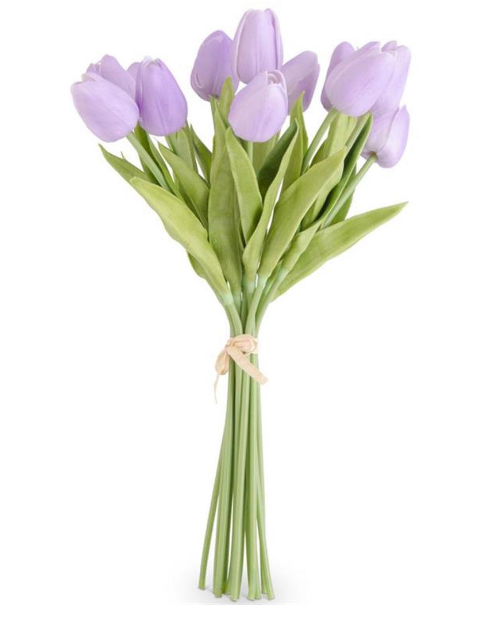 Stem 13.5” Light Purple Real Touch Mini Tulip Bundle KK