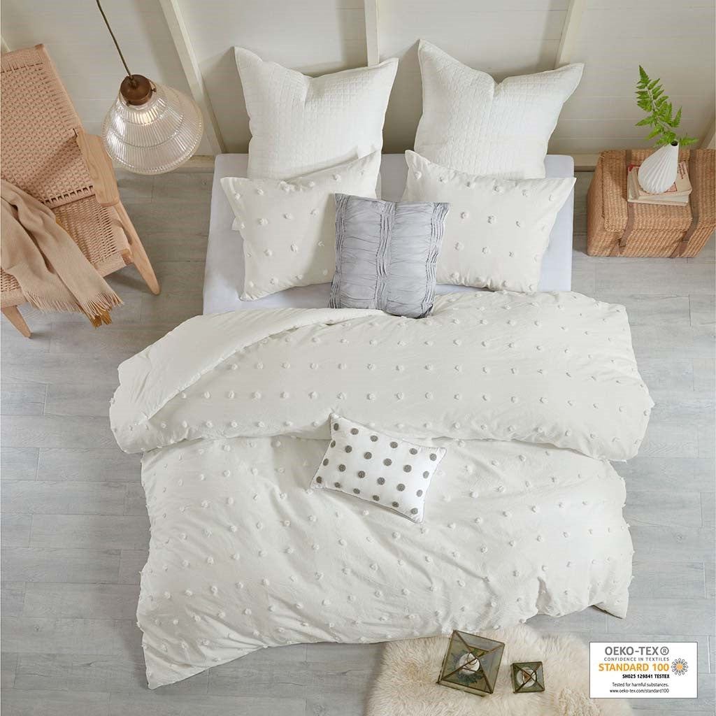 Bedding-Brooklyn Cotton Jacquard Comforter Set
